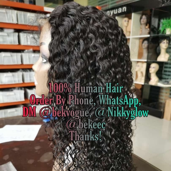 22 Inches Unprocessed Human Hair Wig - Picture 2 of 4